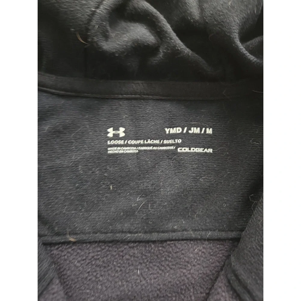Boy's Youth Under Armour Cold Gear Storm Loose Full-Zip Jacket Size Medium